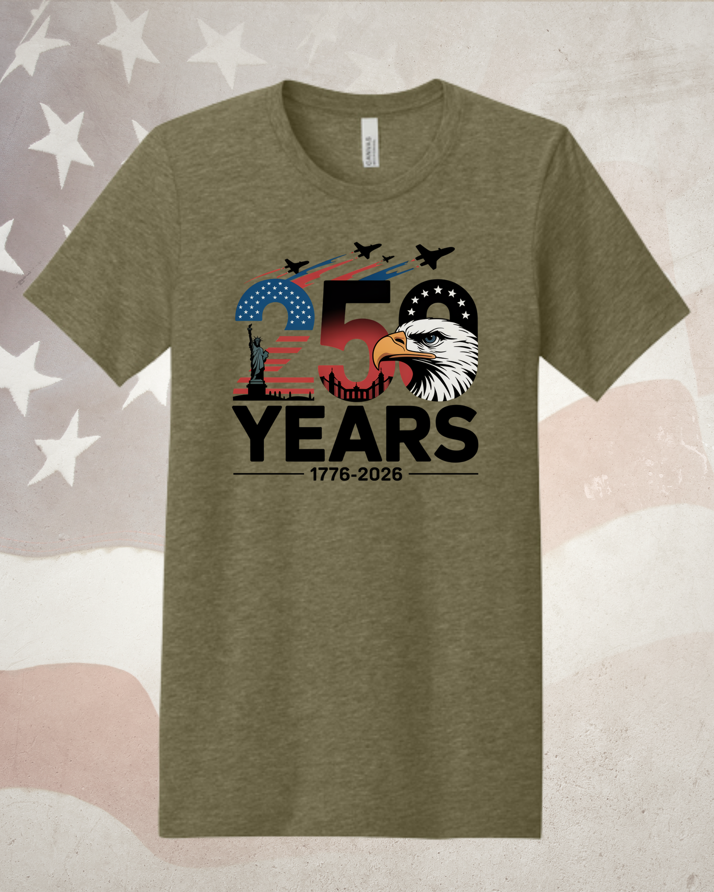 The "250 Years of Freedom" Commemorative Tee