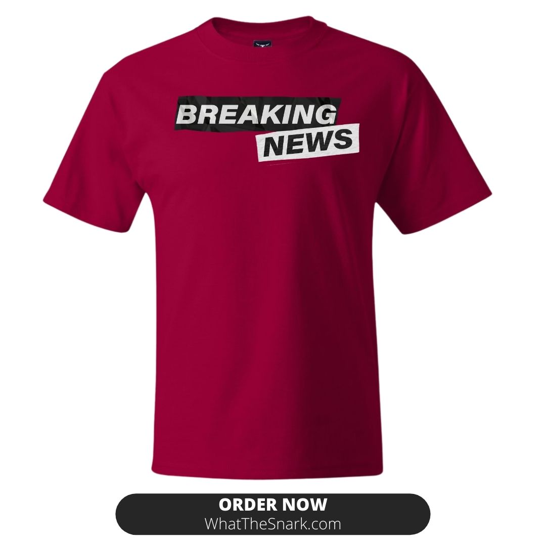 BREAKING NEWS IDGAF T-Shirt