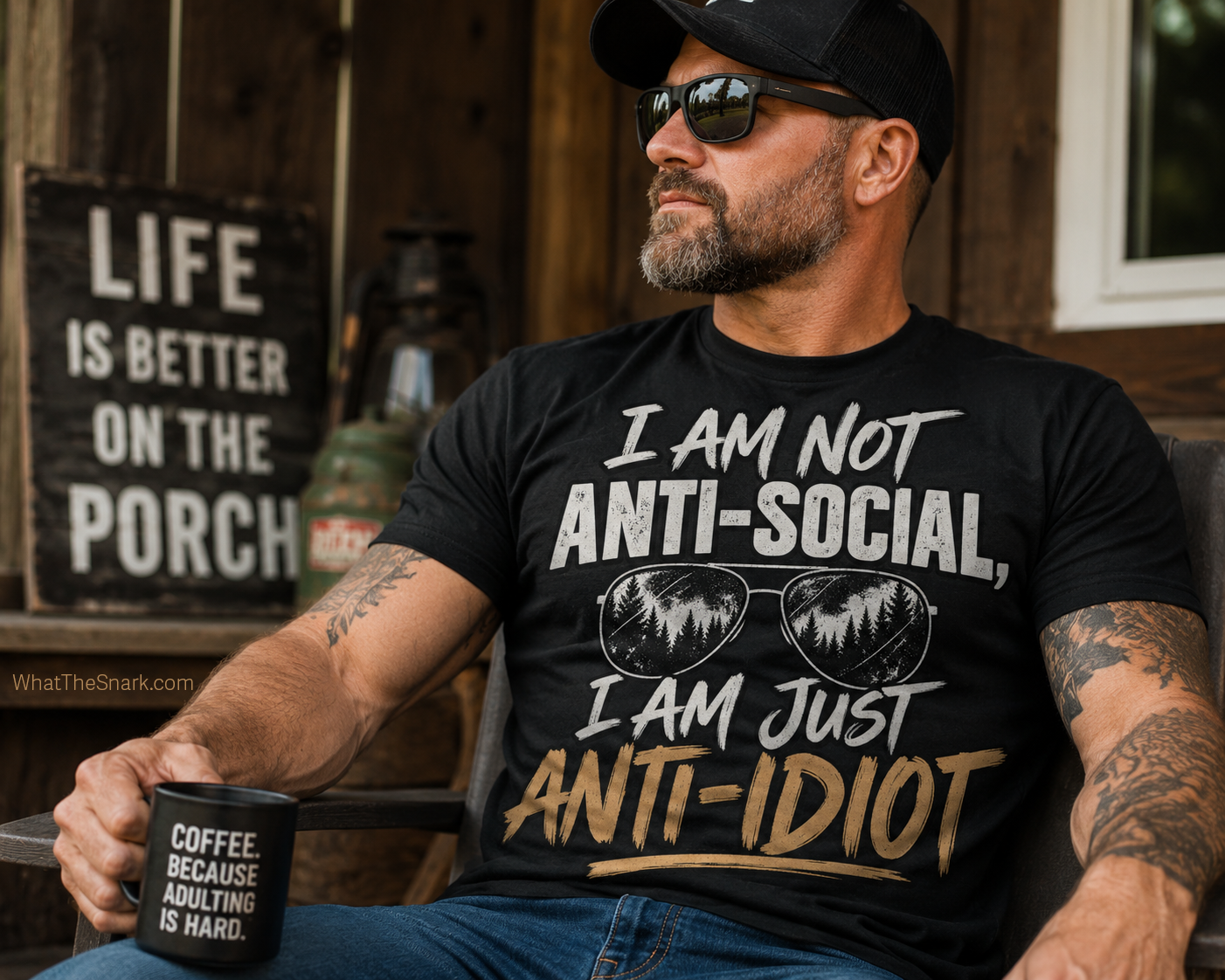 Not Anti-Social, Just Anti-Idiot