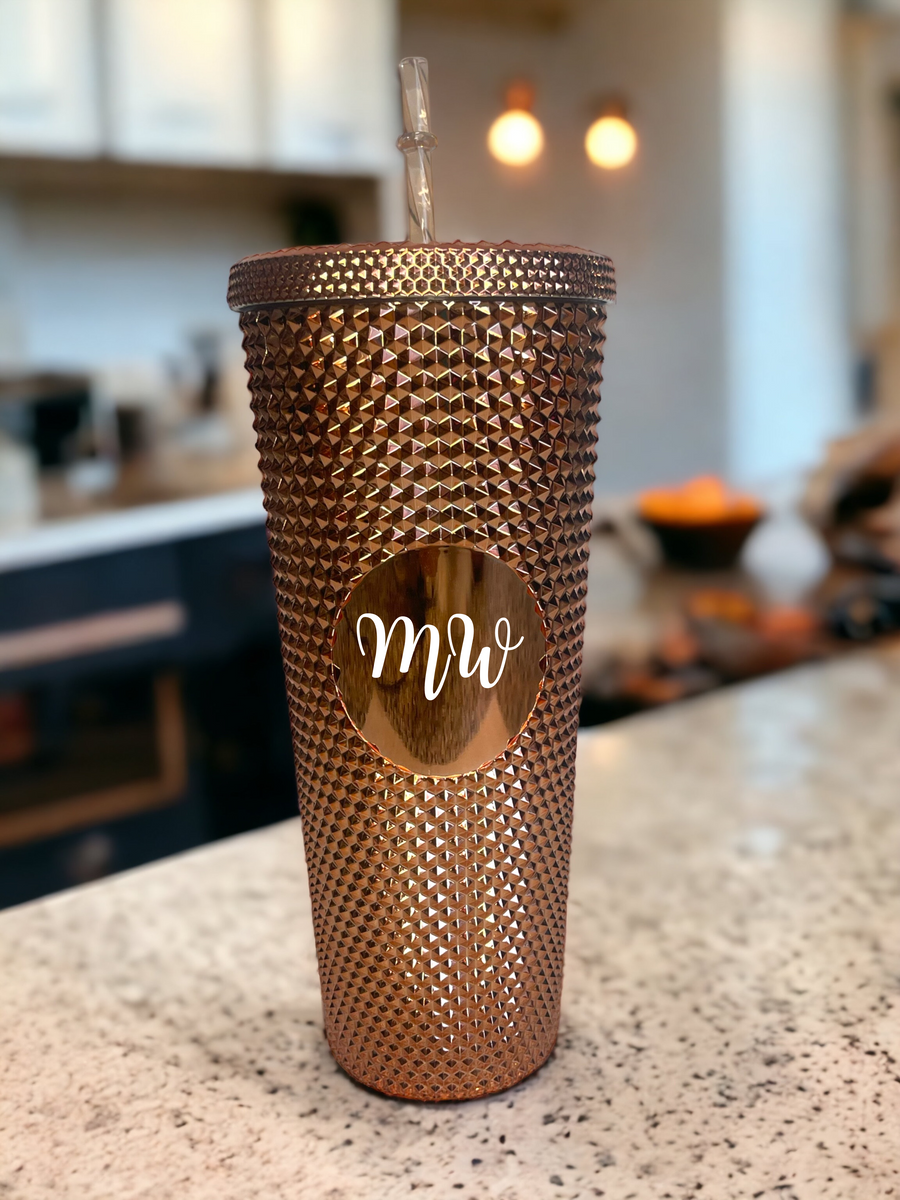 24 oz. Metallic Studded Tumblers – What The Snark LLC