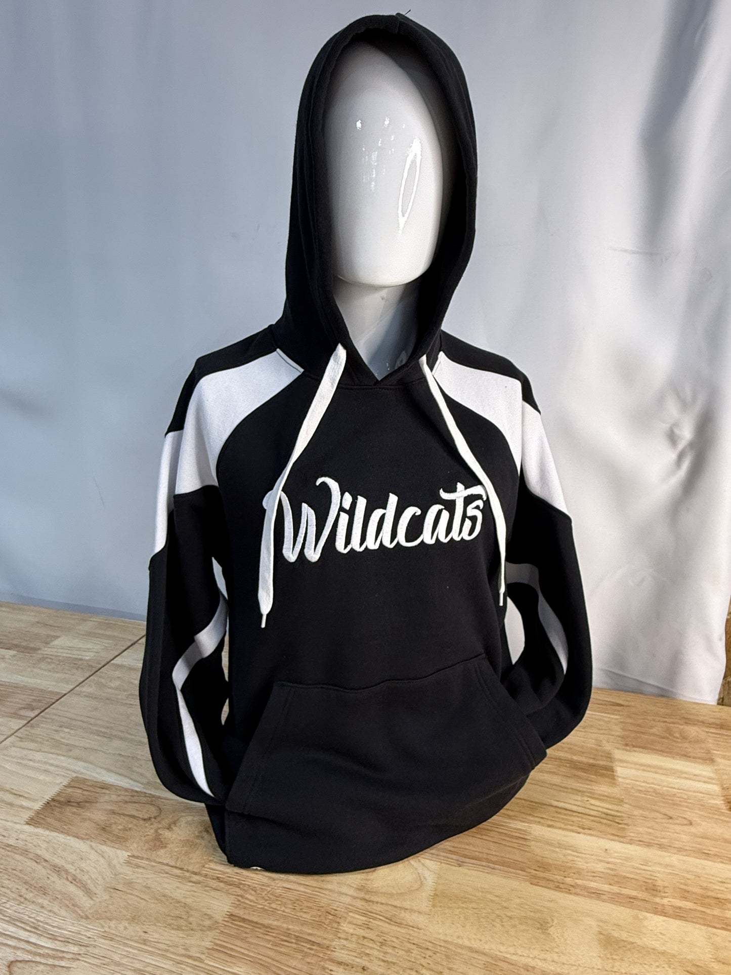 Wildcats Black and White Hoodie