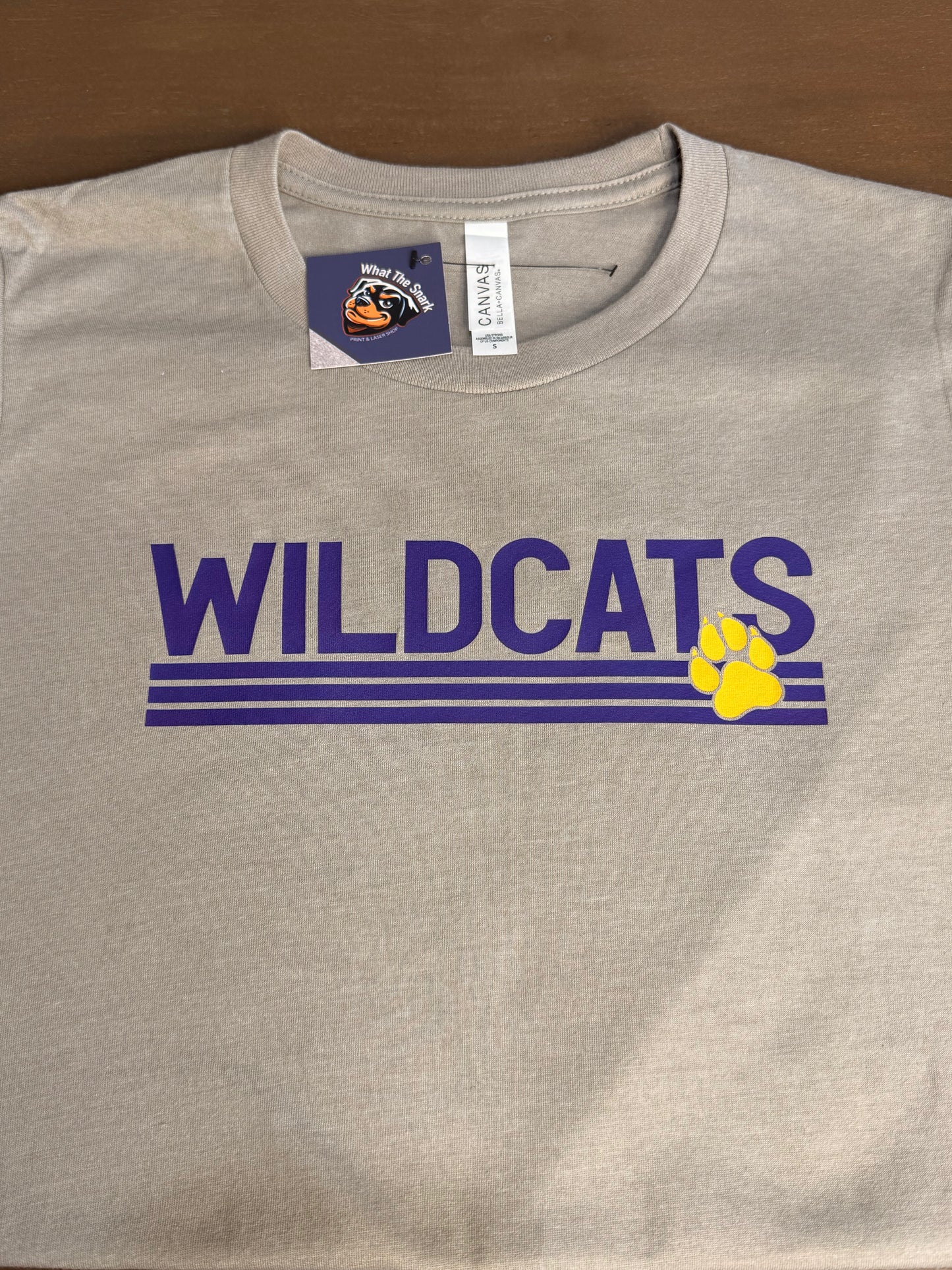 WILDCATS Varsity Lined Tee