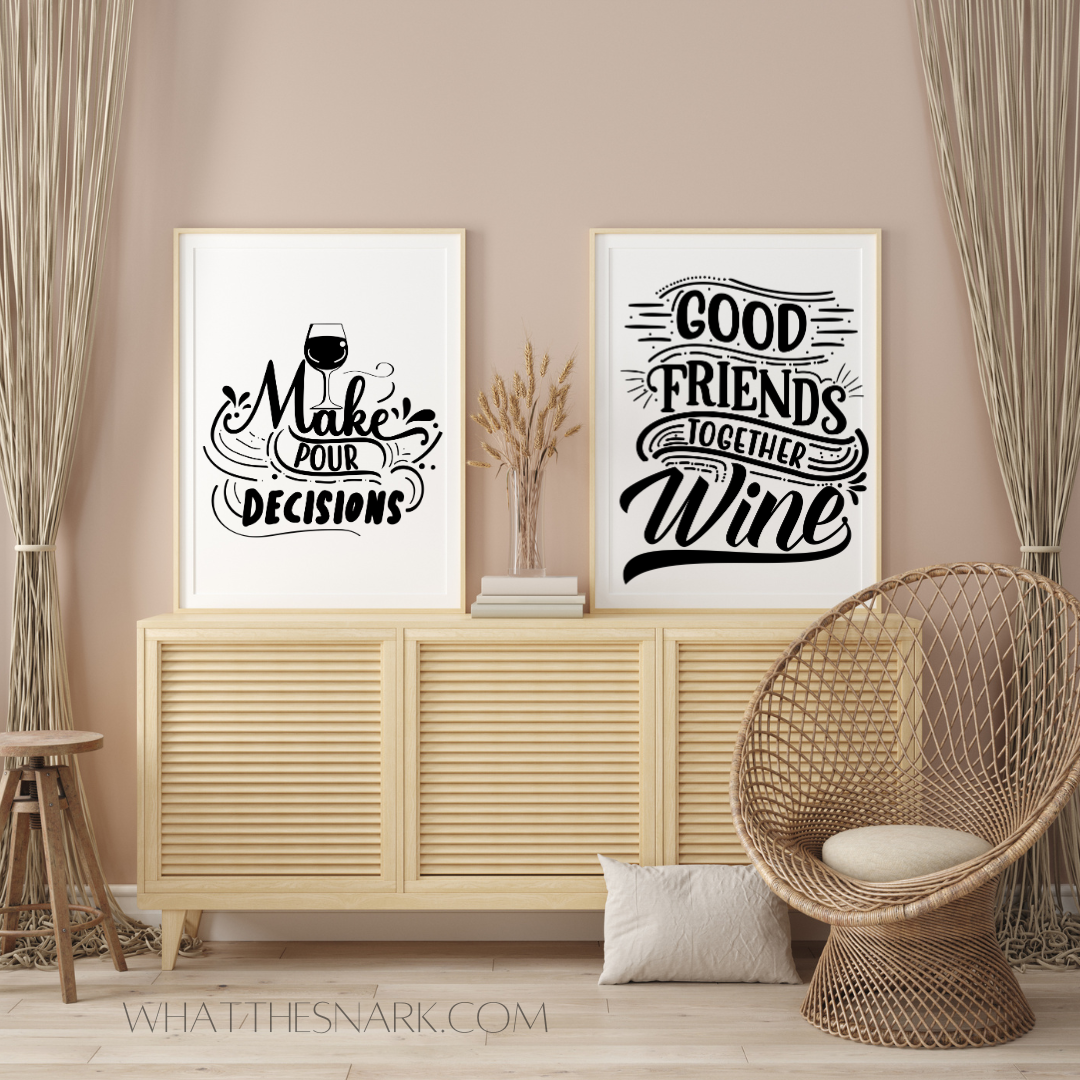 Wine Lovers Decor Sets