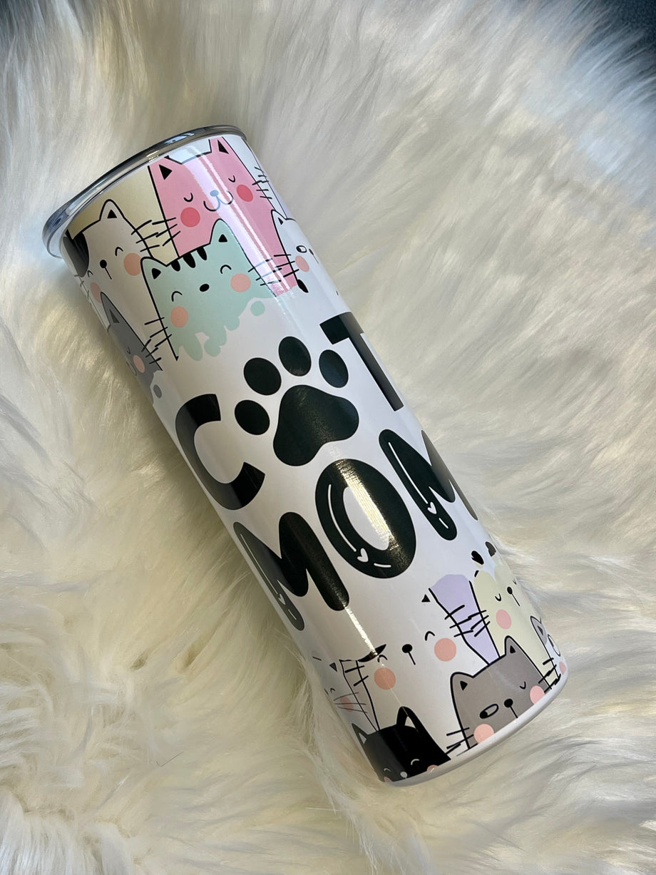 20 oz Stainless Steel Tumbler , Dreamy Squishmallow Design , Gift