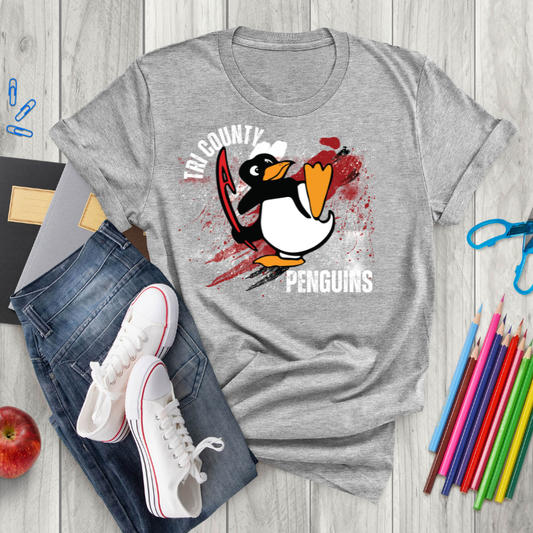 Tri County Penguin Grunge