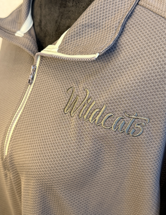 1/4 Zip Wildcats Embroidery