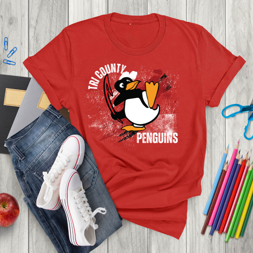 Tri County Penguin Grunge
