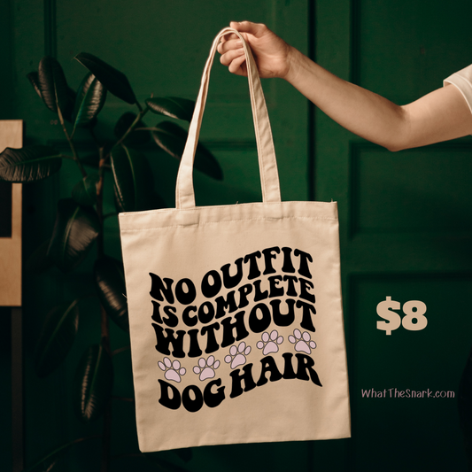 Dog Mom tote bags
