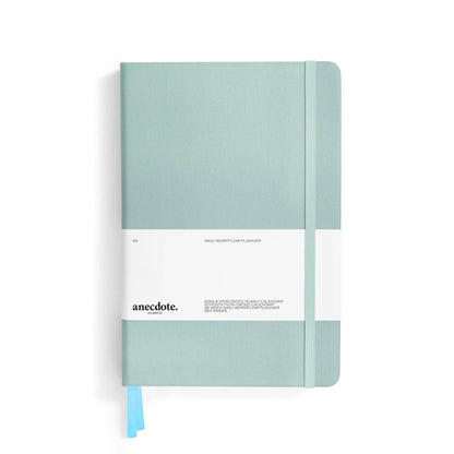 The Daily Planner - Hardcover with Library Buckram Cover: Blossom