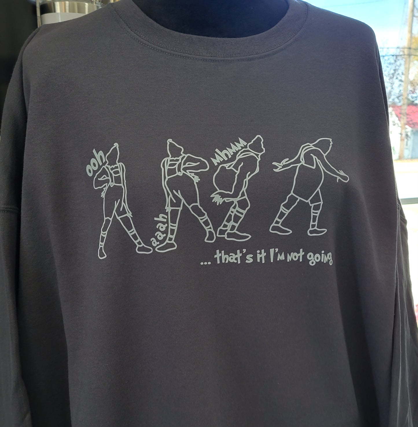 Grinch Not Going Crewneck