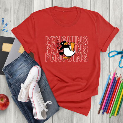 Penguins Outlined Tee