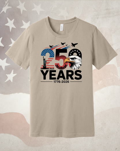 The "250 Years of Freedom" Commemorative Tee