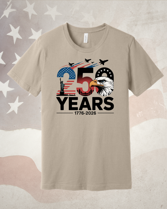 The "250 Years of Freedom" Commemorative Tee