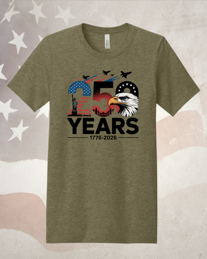 The "250 Years of Freedom" Commemorative Tee