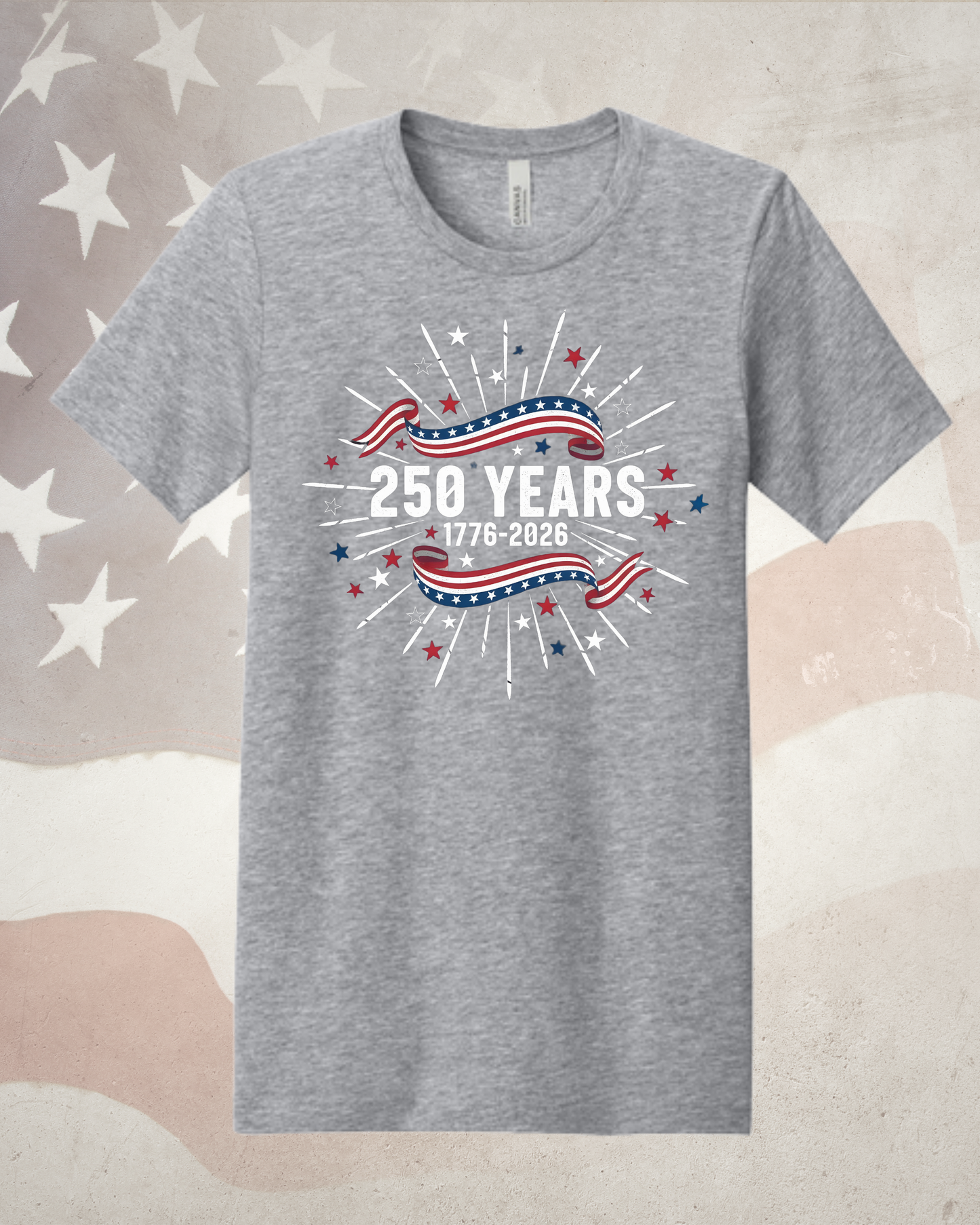 The "Spark the Celebration" 250 Years Tee