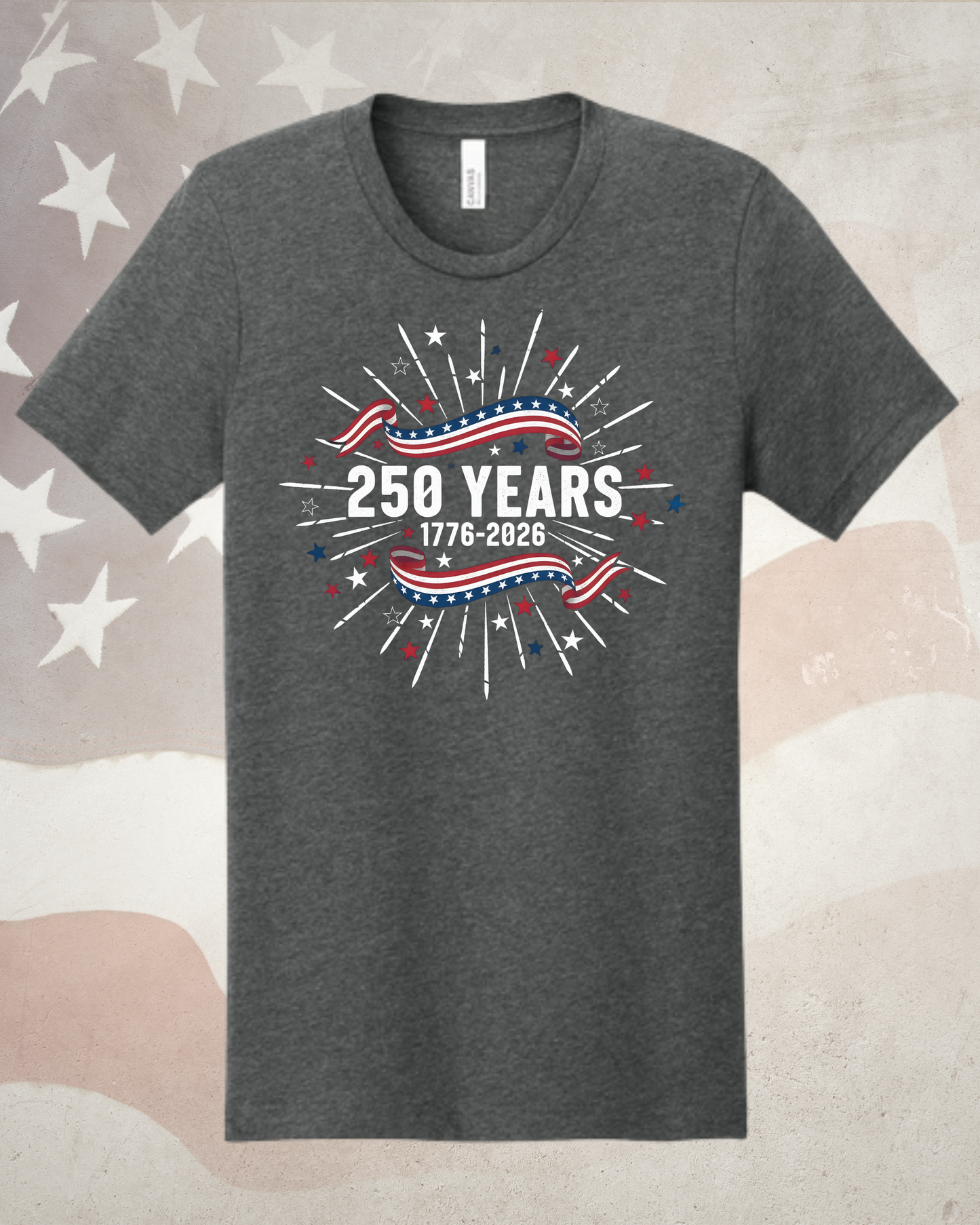 The "Spark the Celebration" 250 Years Tee