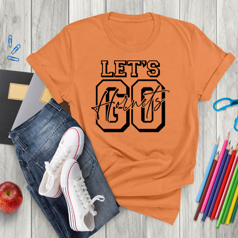 Let's Go Hornets Tee