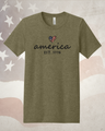 The "Heart of America" Minimalist Tee