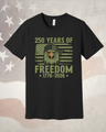 The "250 Years of Freedom" Bad To The Bone Eagle Tee