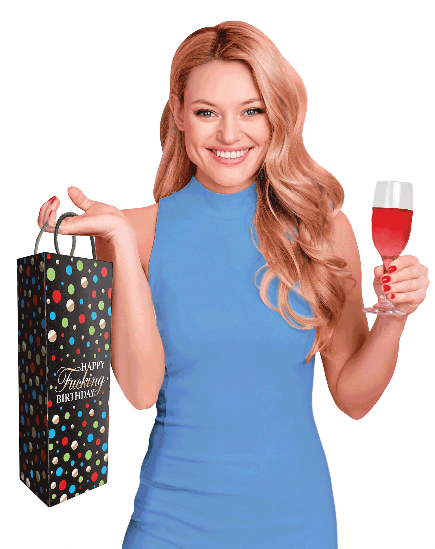 Happy Fucking Birthday FU Finger - Gift Bag