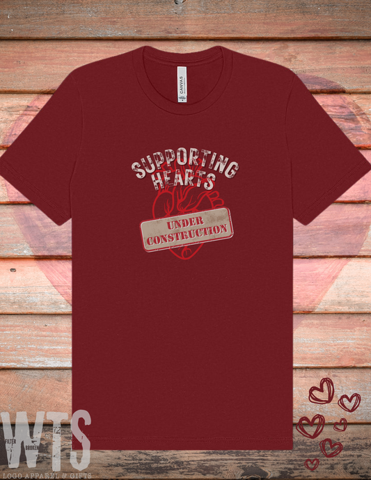 Supporting Hearts Under Construction