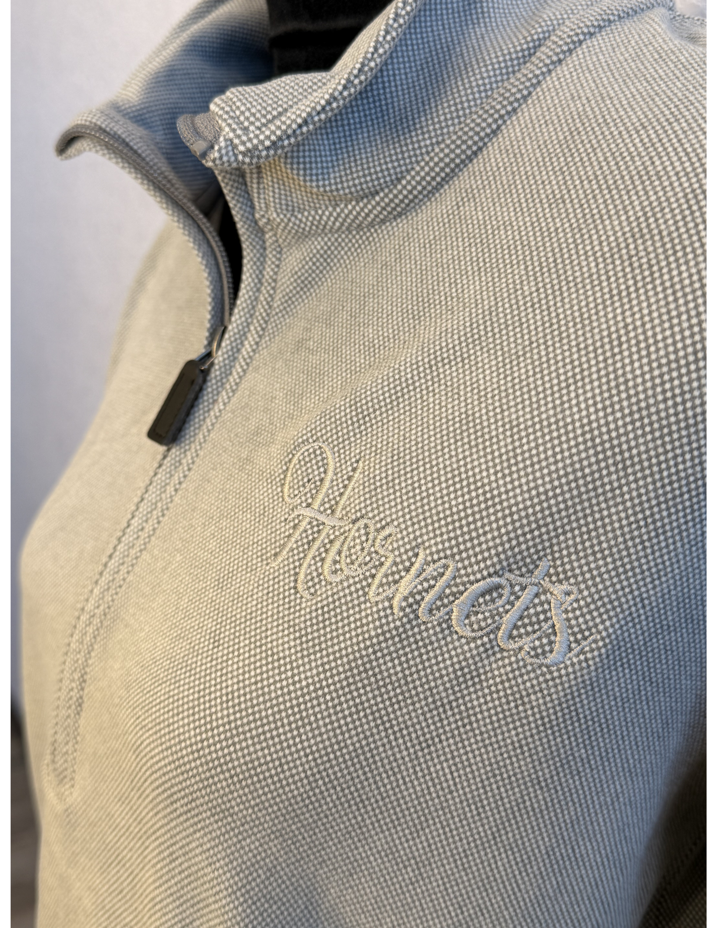 1/4 Zip Hornets Embroidered Fleece