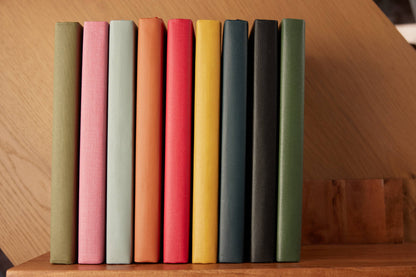 The Daily Planner - Hardcover with Library Buckram Cover: Evergreen