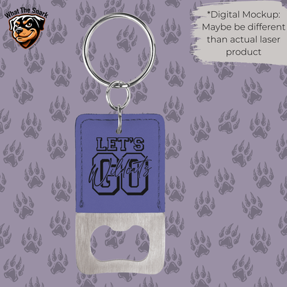 Wildcats Bottle Opener Keychain