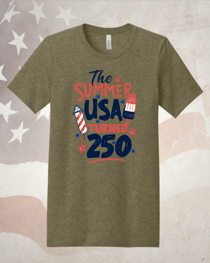 The Summer USA turned 250 Tee
