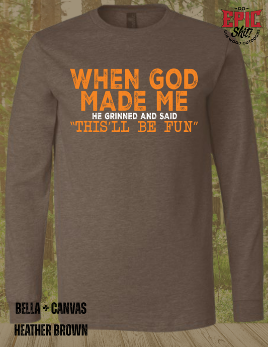 When God Made Me