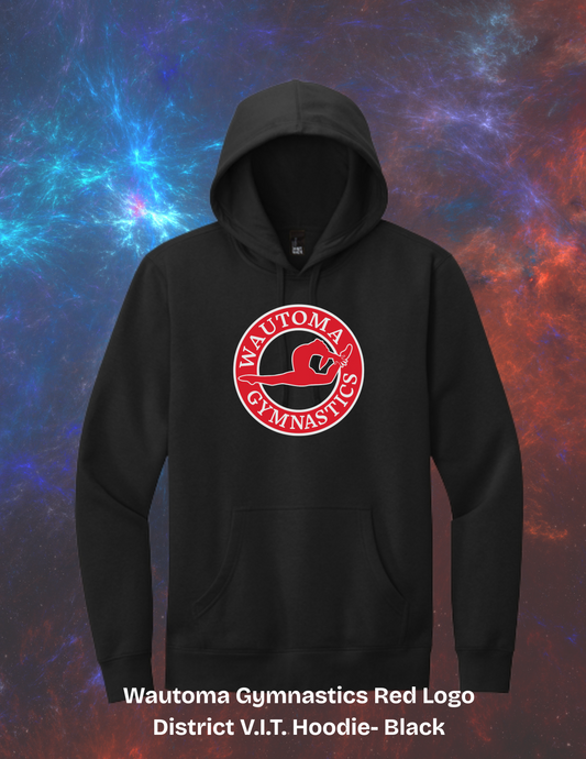 Wautoma Gymnastics Logo Hoodie