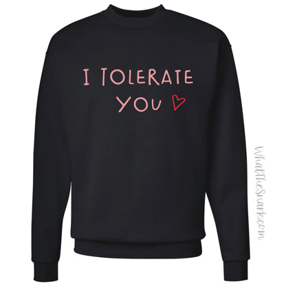 I Tolerate You