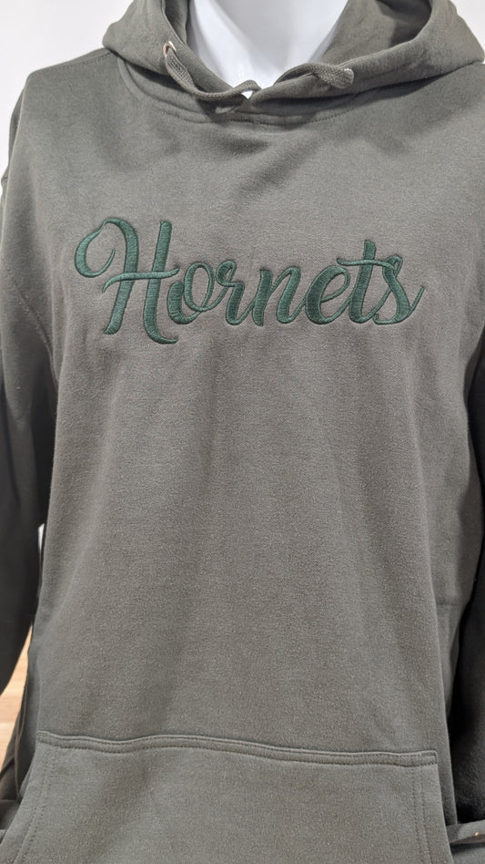 Green District Hornets Embroidered Hoodie