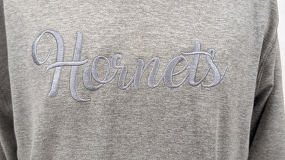 Grey J America Hornets Embroidered Hoodie