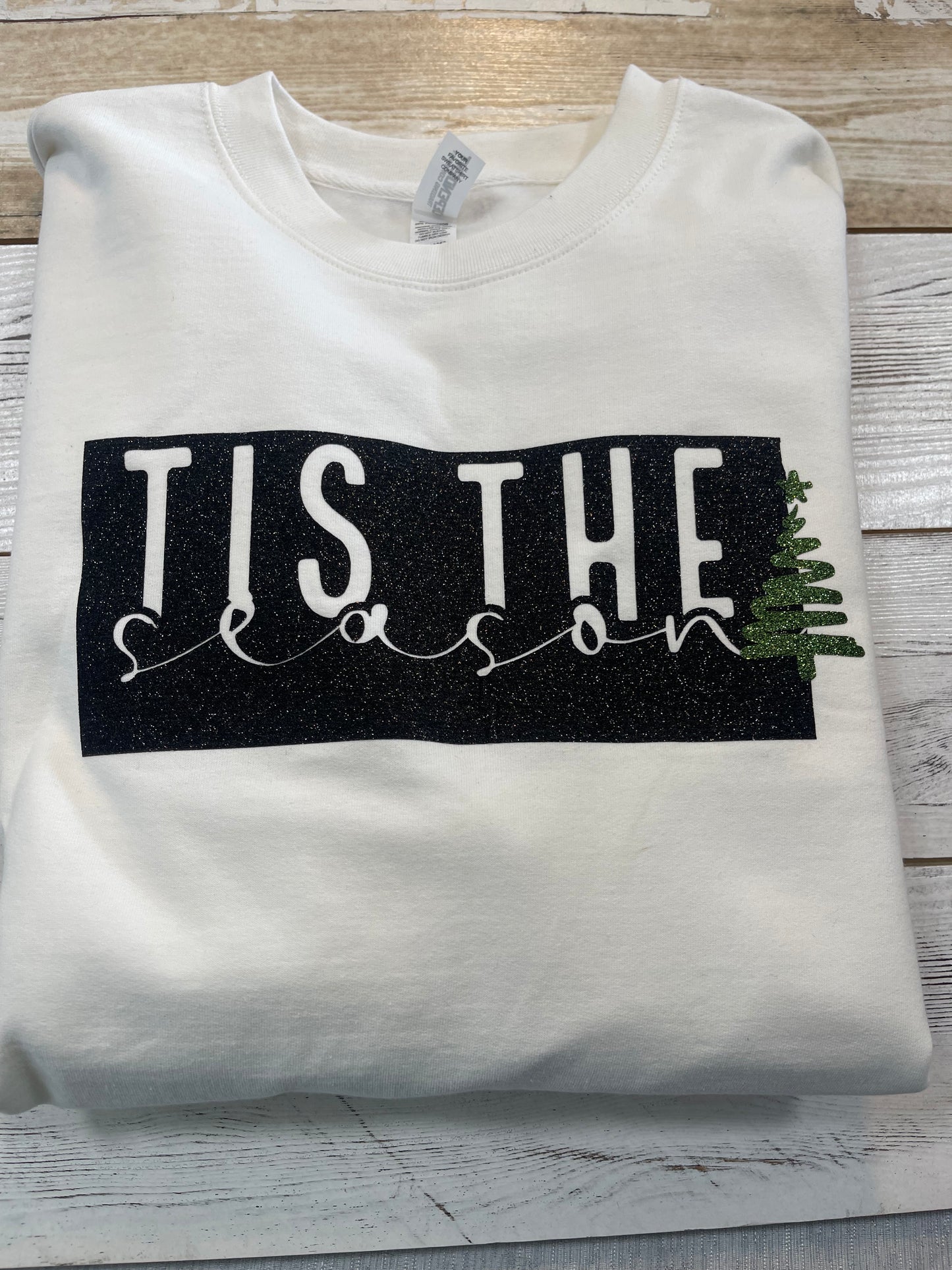 Tis the Season glitter- crewneck