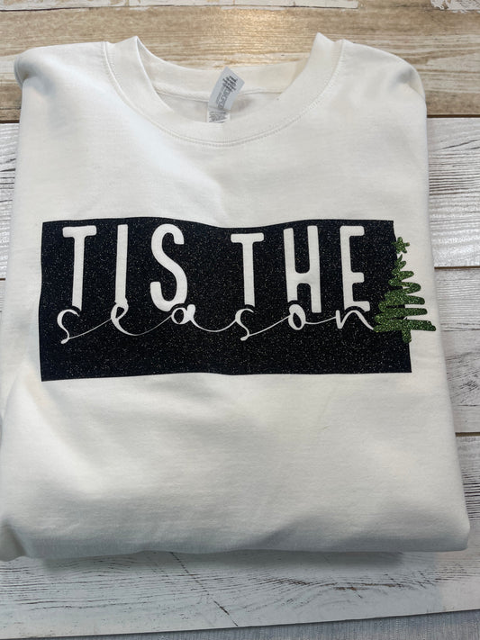 Tis the Season glitter- crewneck