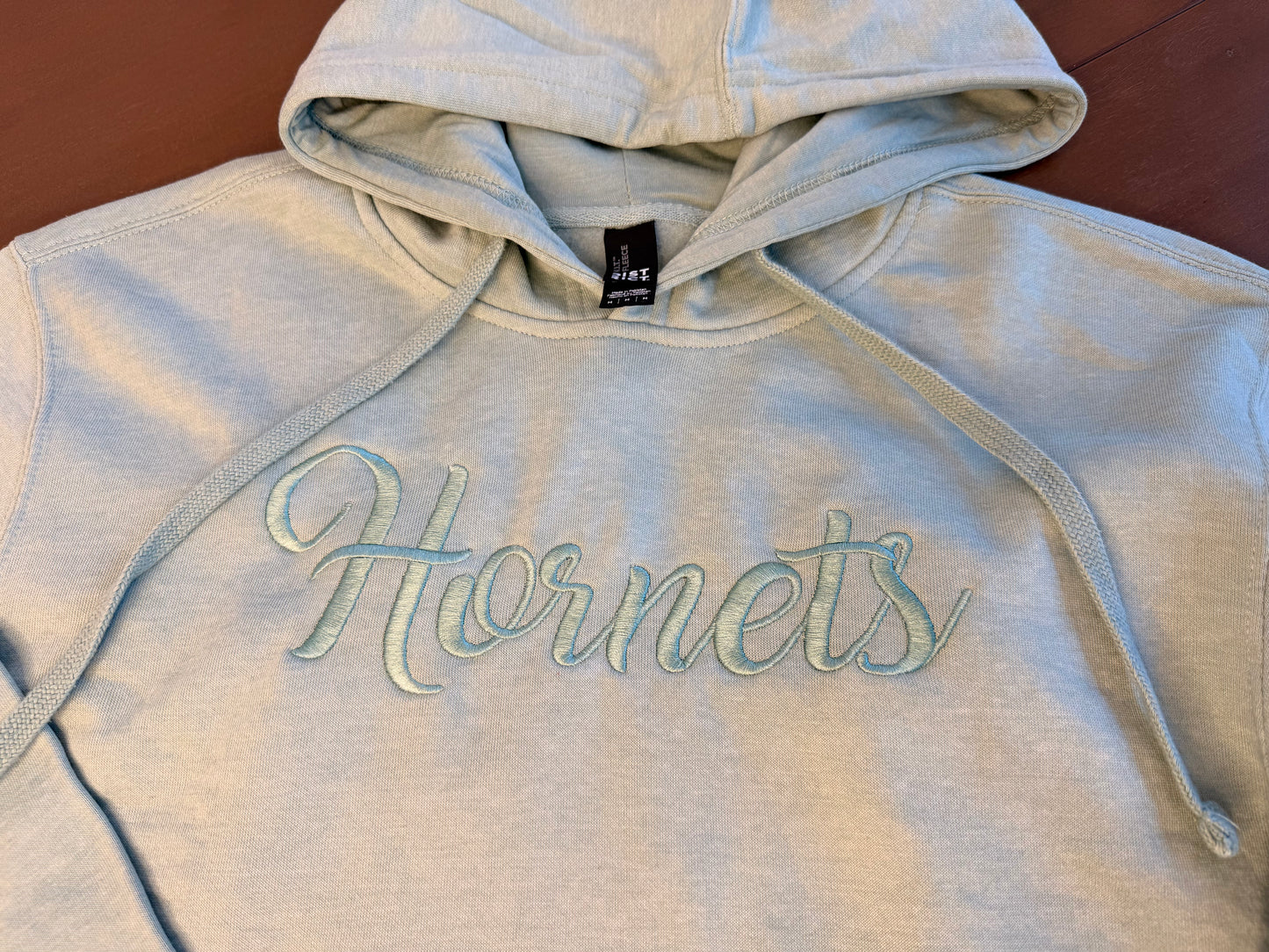 District Sage Hornets Embroidered Hoodie