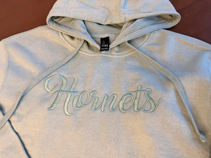 District Sage Hornets Embroidered Hoodie