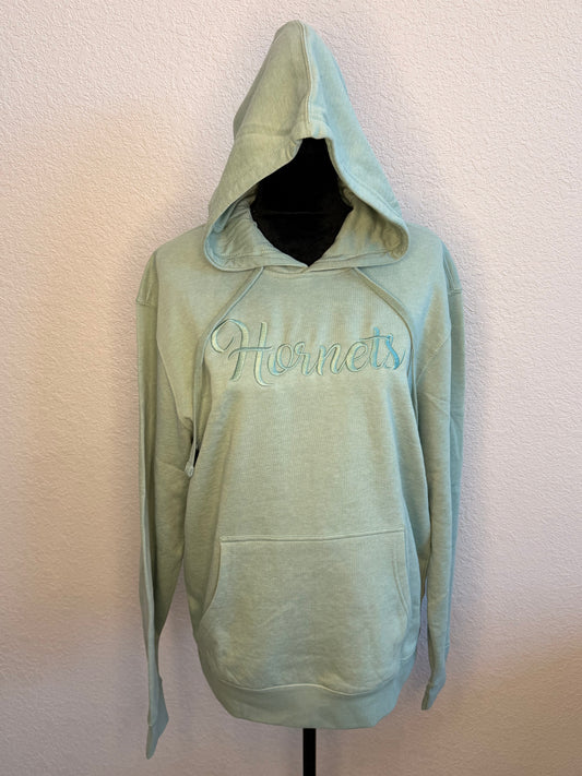 District Sage Hornets Embroidered Hoodie