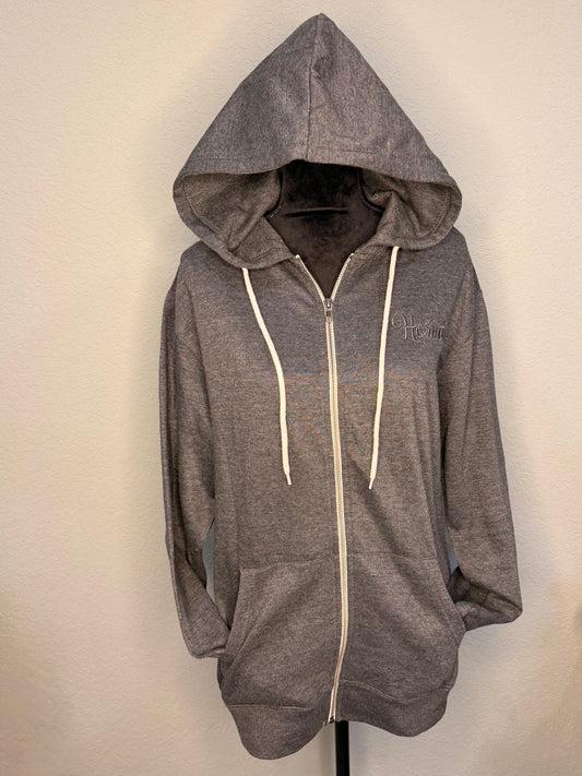 Full Zip Hornets Embroidered Hoodie