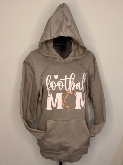 Football Mom Glitter Hoodie