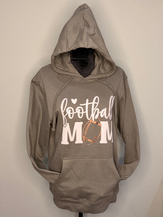 Football Mom Glitter Hoodie