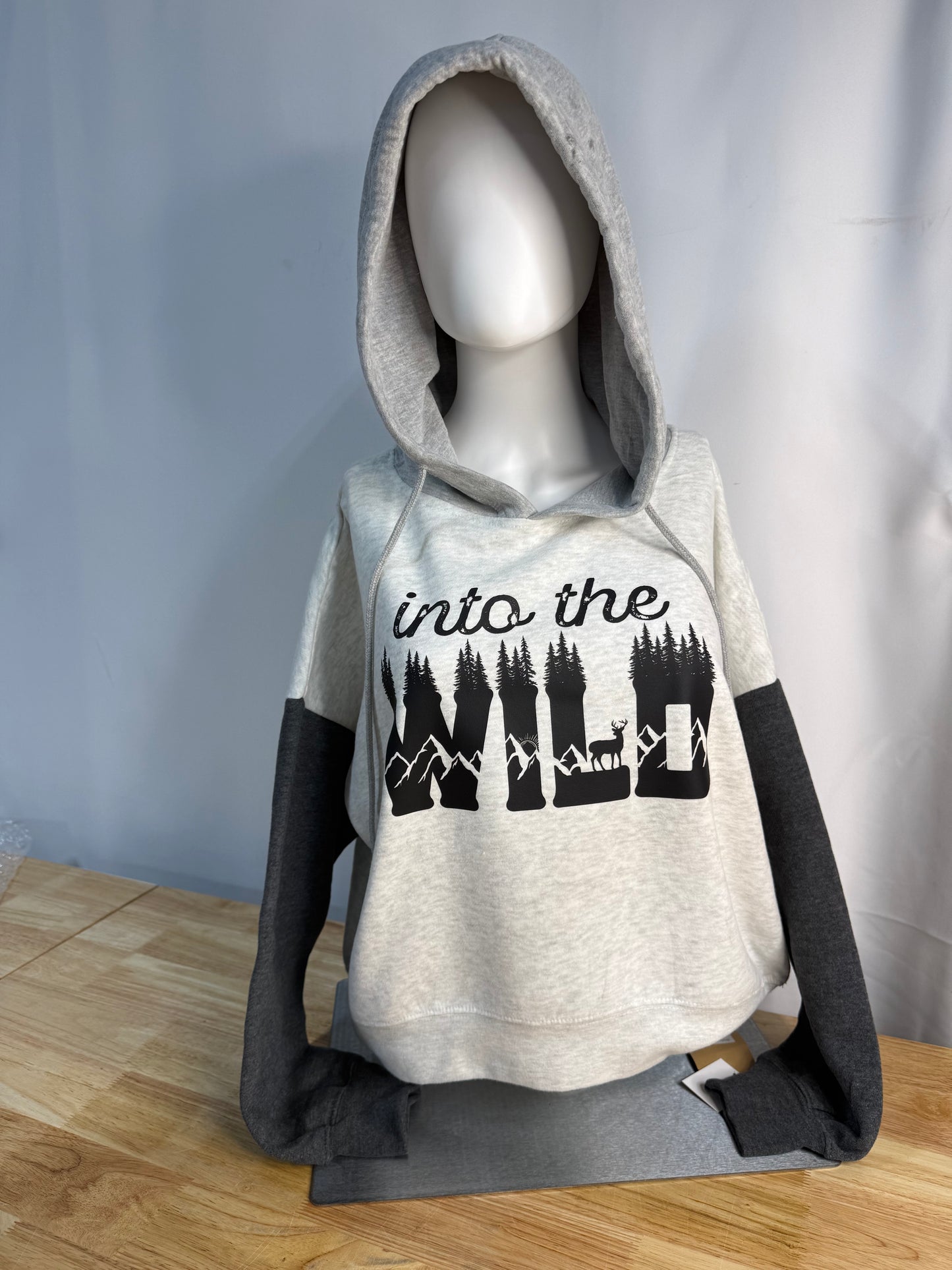 Into the Wild Cropped Hoodie