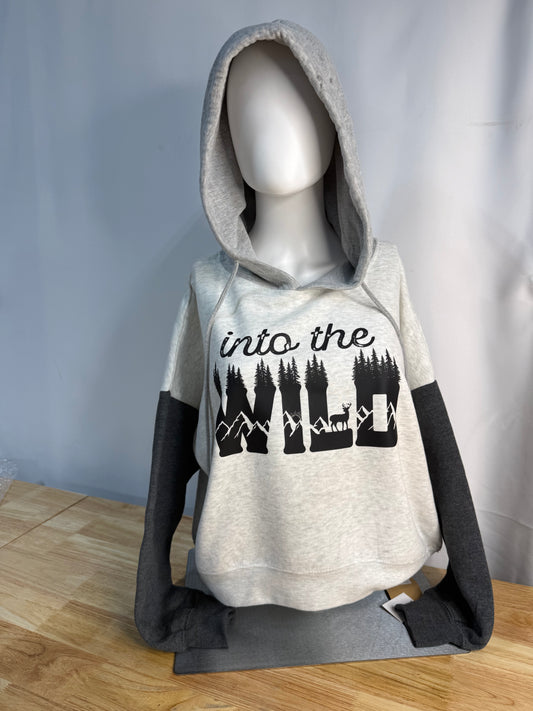 Into the Wild Cropped Hoodie