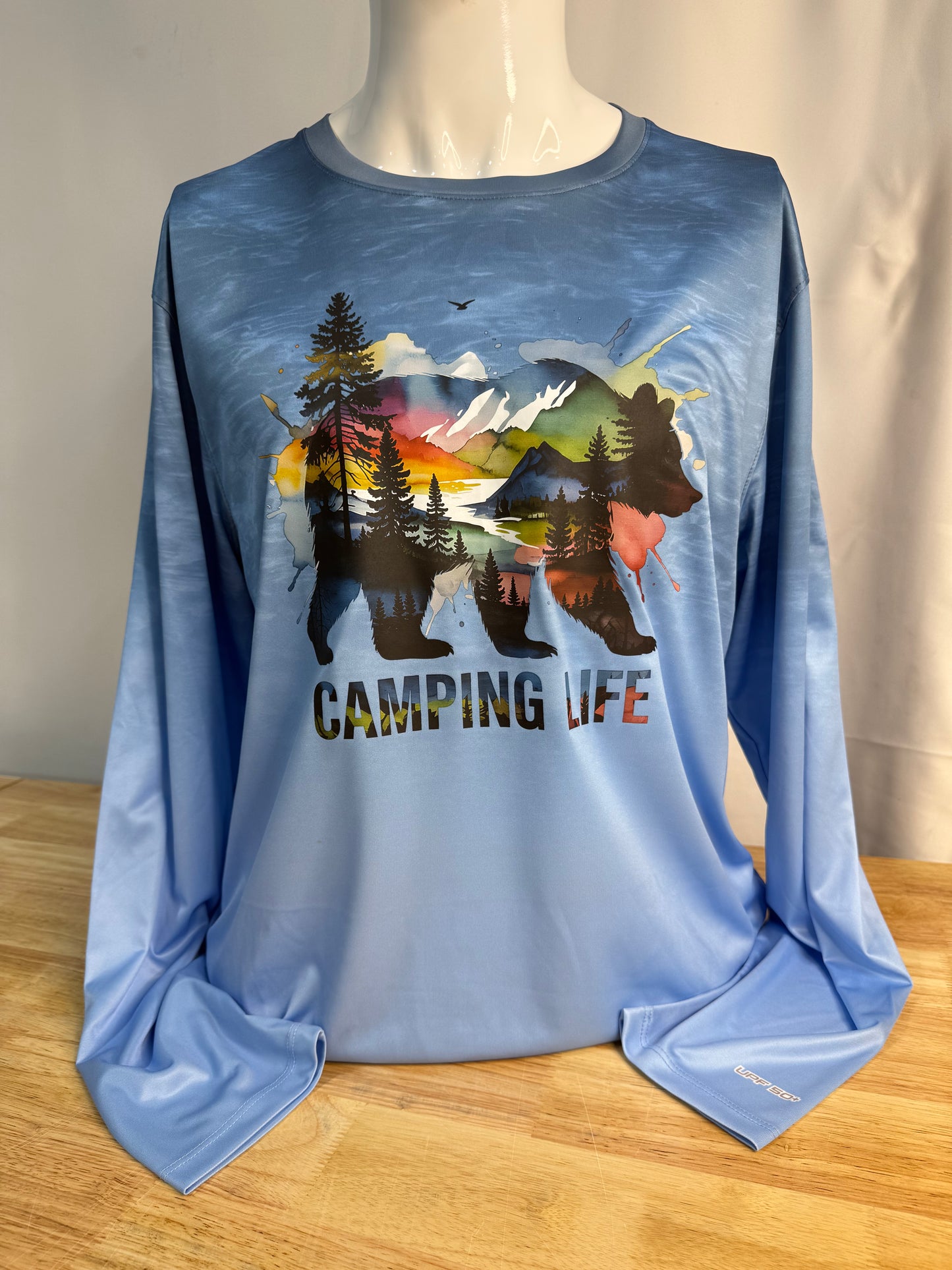 Camping Life Performance Long Sleeve Tee