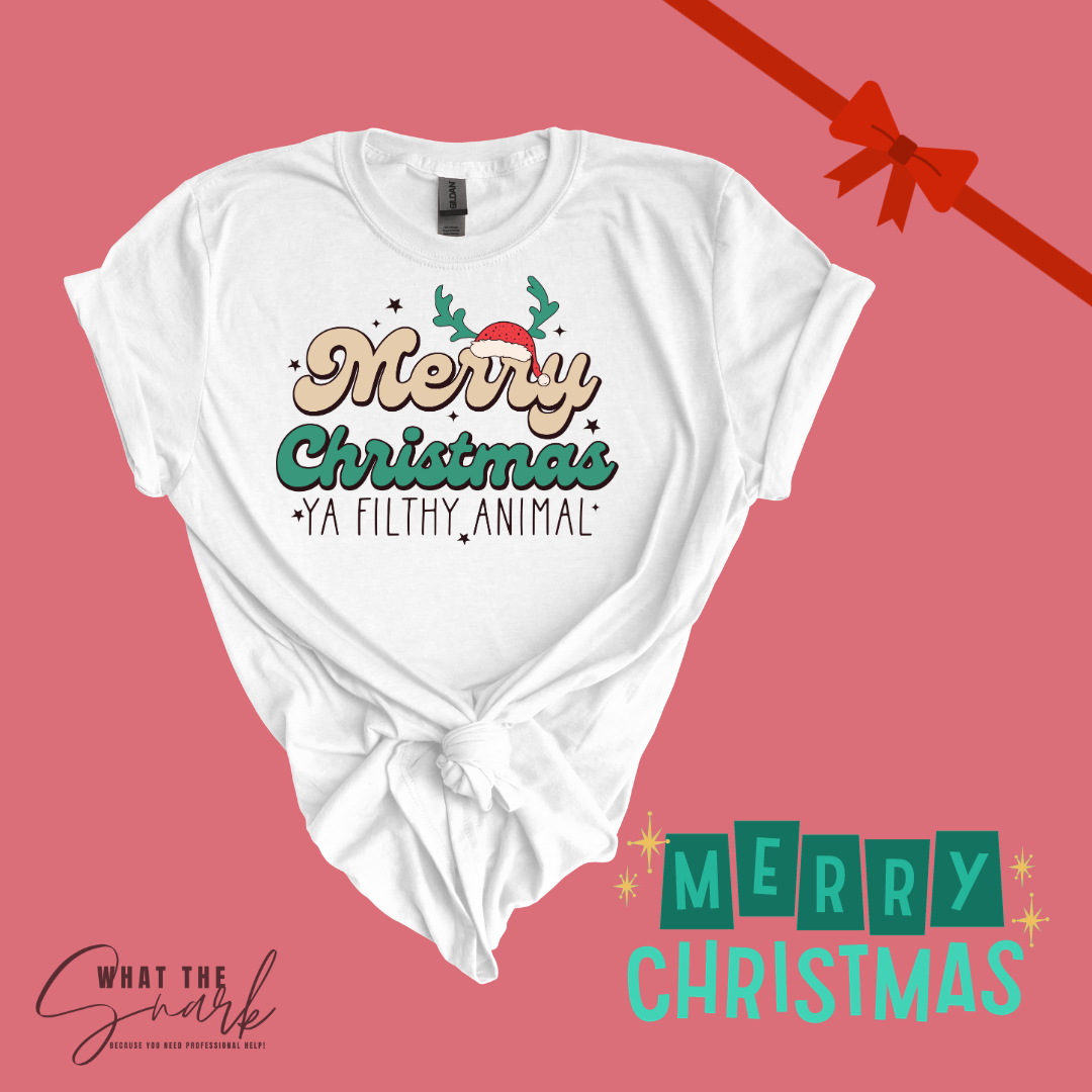 Merry Christmas YA FILTHY ANIMAL T-Shirts