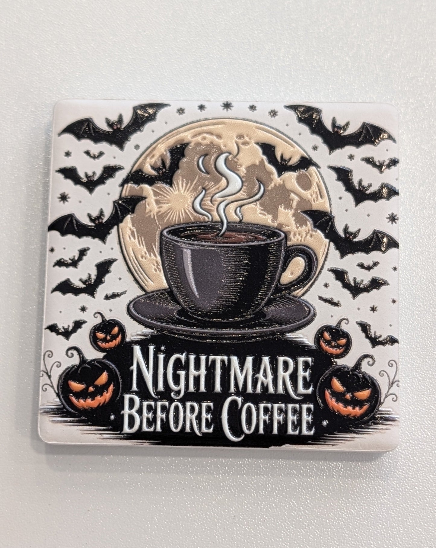 Nightmare Before Coffee Magnet