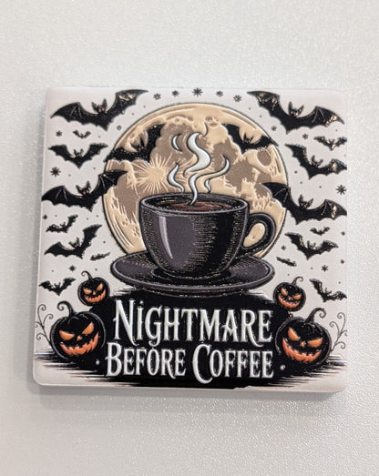 Nightmare Before Coffee Magnet