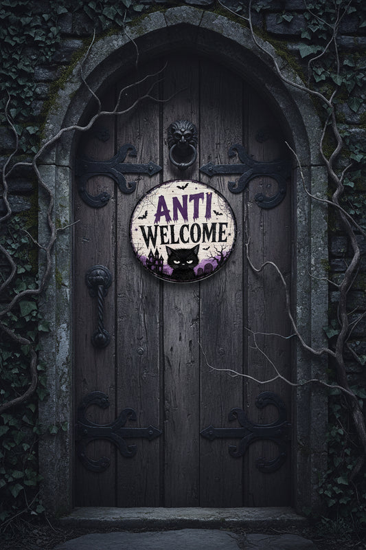 Anti-Welcome Sign