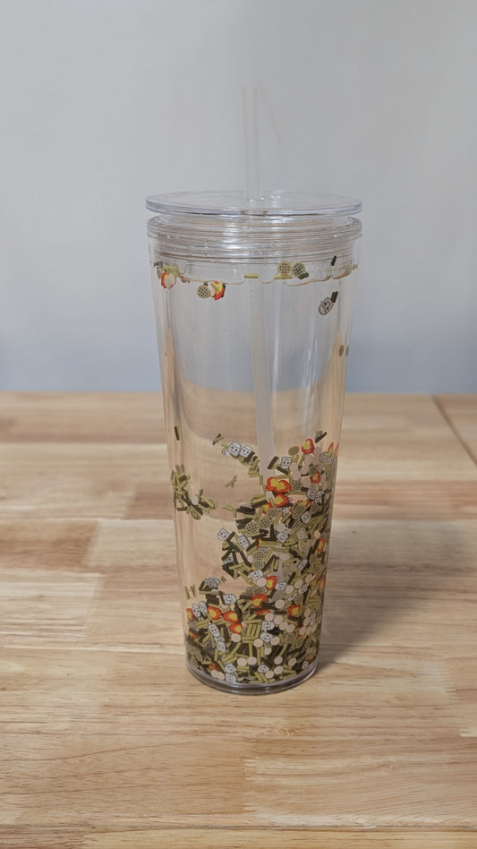 Camping Sno-Globe Tumbler